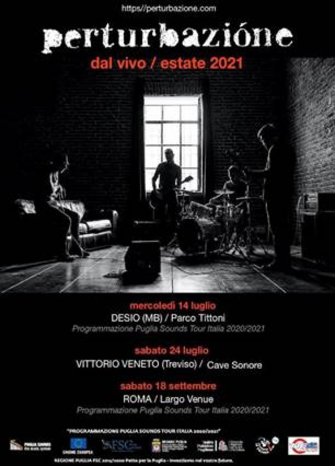 Perturbazione Dal Vivo/Estate 2021 - 18 Settembre, Largo Venue - Roma