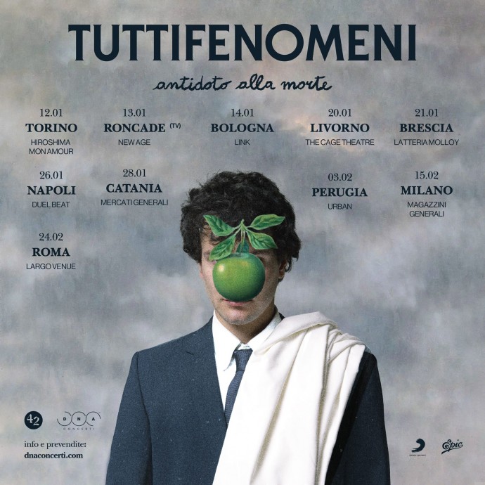 Tutti Fenomeni: parte il 12 gennaio da Torino “Antidoto Alla Morte”, l'atteso tour nei club italiani
