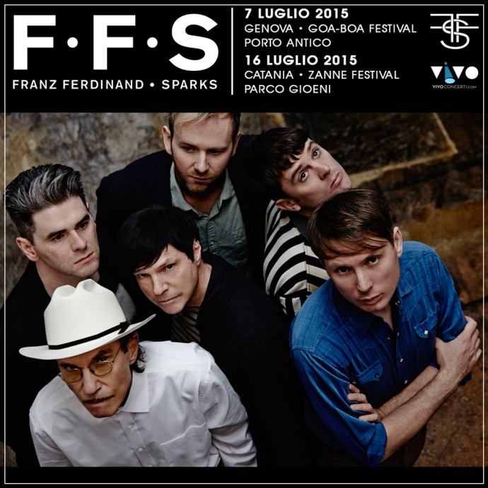  FFS:I FRANZ FERDINAND ARRIVANO CON UN NUOVO PROGETTO! INSIEME ALLA LEGGENDARIA BAND ANNI '80, SPARKS, PER DUE DATE