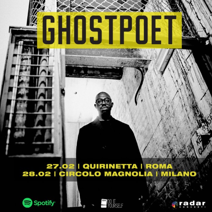 Ghostpoet : due unici appuntamenti, per presentare il nuovo album 