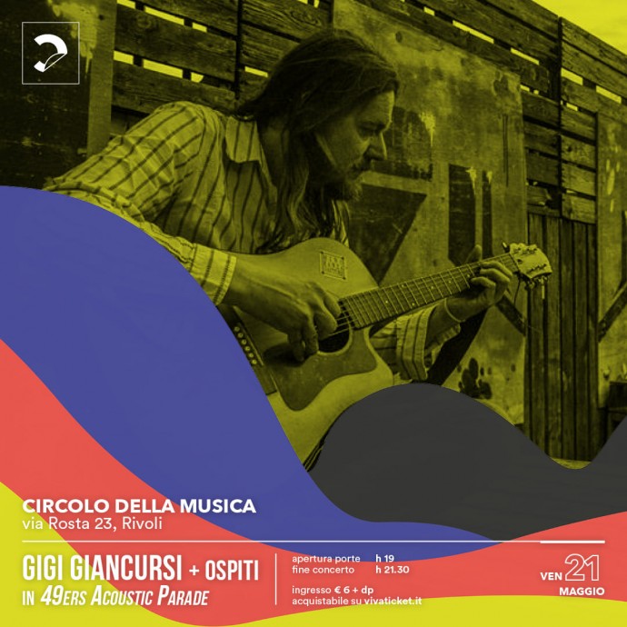 Gigi Giancursi + ospiti - live al Circolo della musica di Torino