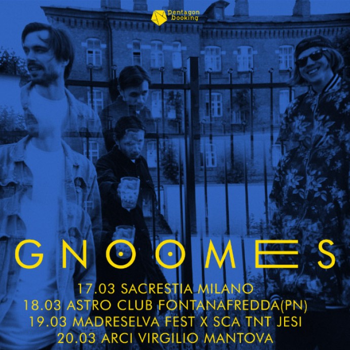 GNOOMES, marzo musica cosmica dalla Russia - Quattro date italiane