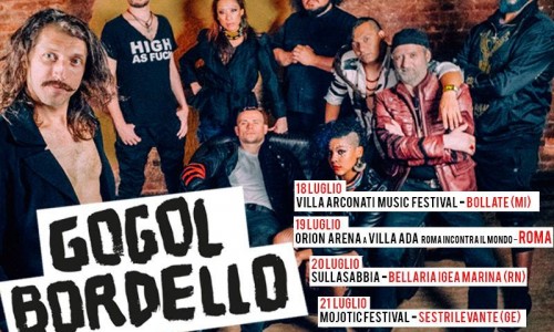 Gogol Bordello: parte settimana prossima il tour estivo.