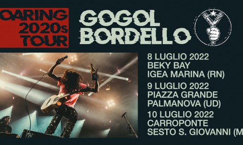 Gogol Bordello in Roaring 2020s Tour: in Italia in 3 date