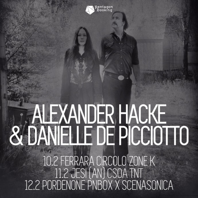 Alexander Hacke & Danielle de Picciotto: in Italia la coppia berlinese per tre date