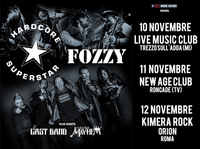 Aspettando le date italiane: il nuovo singolo di Hardcore Superstar (video) e il nuovo album dei Fozzy
