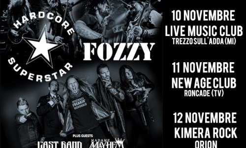 Aspettando le date italiane: il nuovo singolo di Hardcore Superstar (video) e il nuovo album dei Fozzy