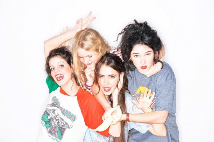 Le HINDS (Burger Records, Es) + i Sun Club arrivano all' ASTORIA giovedì 21 gennaio