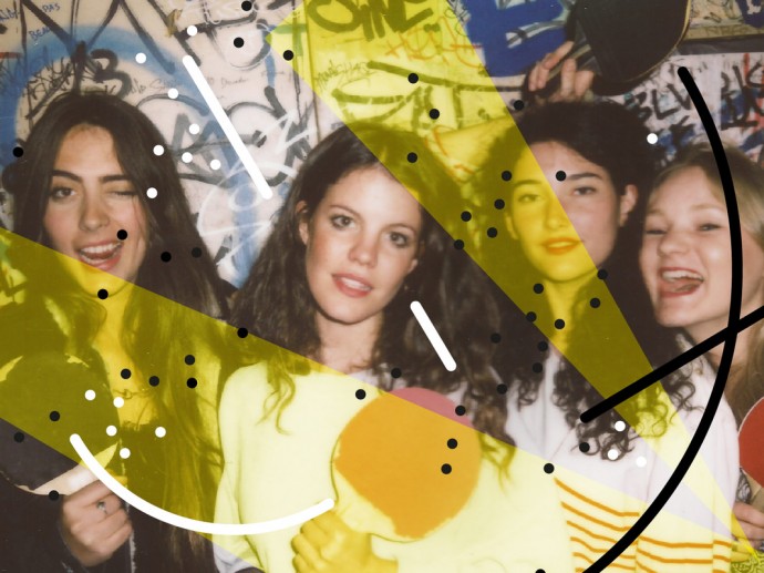 HINDS (Lucky Number, Es) live il 21 Gennaio 2016 all' Astoria di Torino