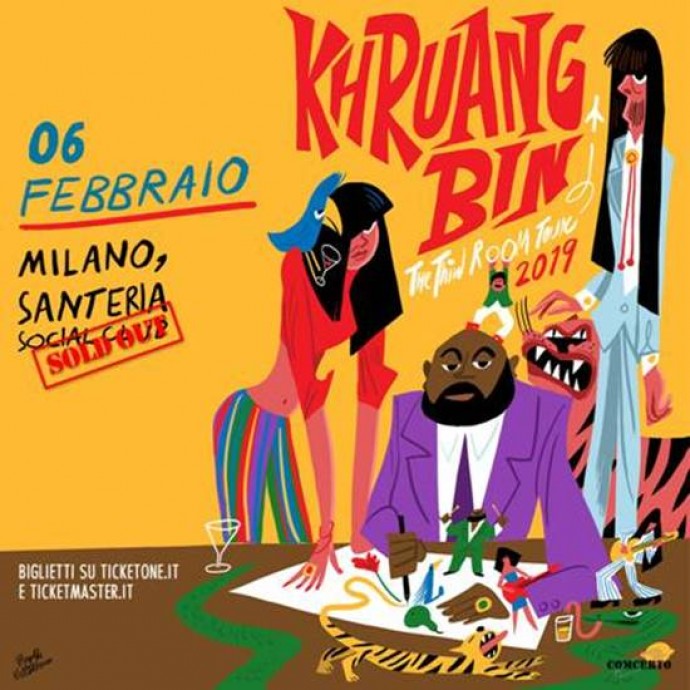 Comcerto annuncia il Sold Out per il concerto dei Khruangbin a Milano