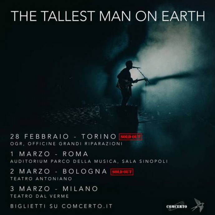 The Tallest Man On Earth - Sold Out anche il concerto a Torino