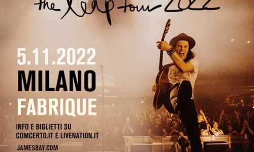 James Bay in concerto a Milano con il nuovo album 