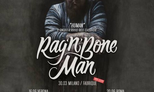 Rag'N'Bone'Man: a grande richiesta il concerto milanese cambia location e si sposta al Fabrique Milano