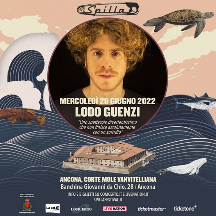 Spilla 2022: Lodo Guenzi de Lo Stato Sociale ad Ancona con il suo nuovo spettacolo!