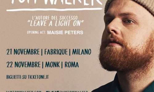Tom Walker finalmente in Italia: Marco Mengoni special guest della data di Milano