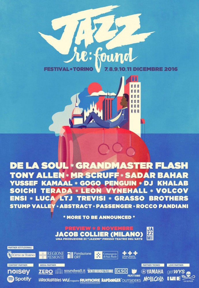 Jazz:Re:Found comincia domani, mercoledì 7 dicembre, a Torino