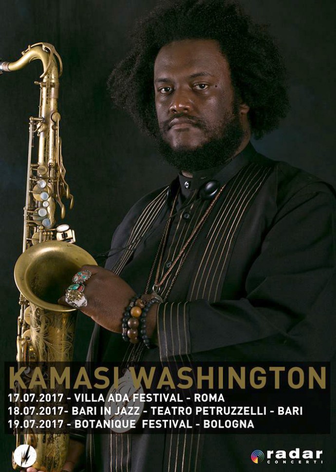 Kamasi Washington: tre date a luglio e nuovo album in autunno! Video/ascolto di “Change of the Guard” da The Epic