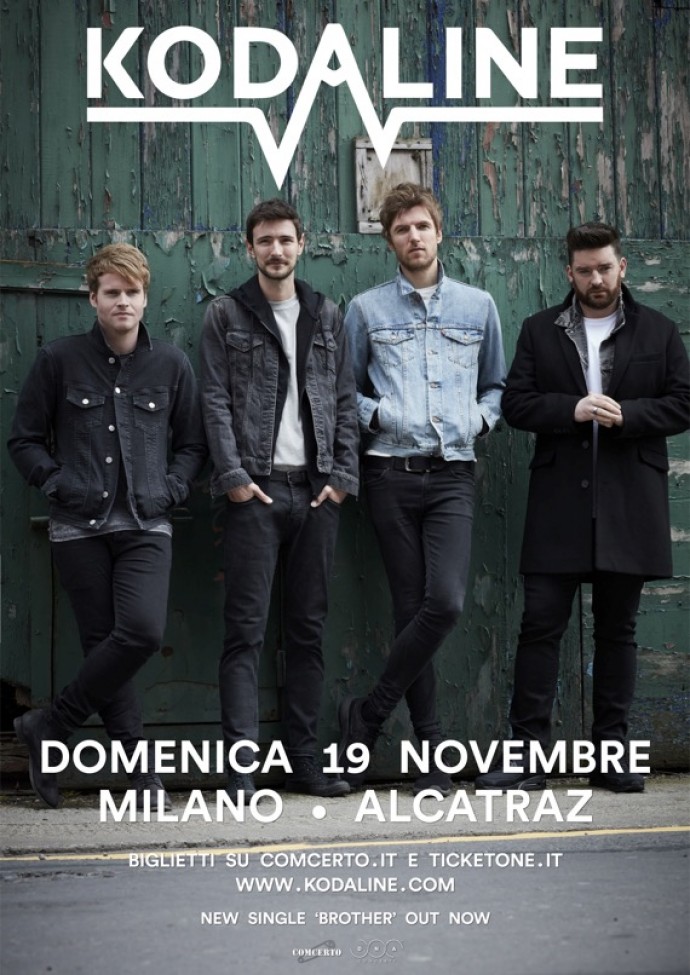 Kodaline - Una data in italia a novembre per la band irlandese!