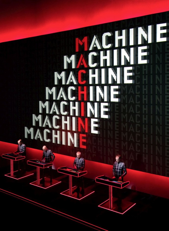 Kraftwerk 3-D,i pionieri della musica elettronica a Padova a maggio 2020.
