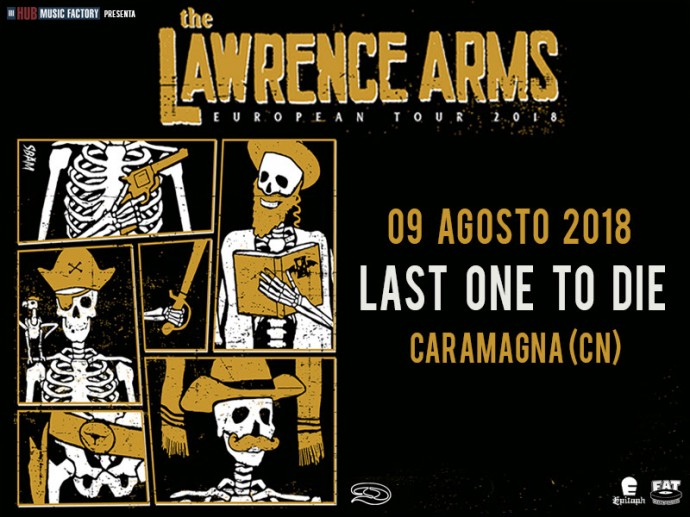 The Lawrence Arms: una data estiva in Italia