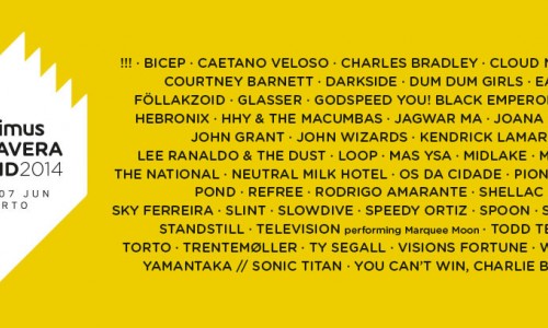 Optimus Primavera Sound - Confermata anche la line-up completa del festival di Porto