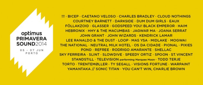 Optimus Primavera Sound - Confermata anche la line-up completa del festival di Porto