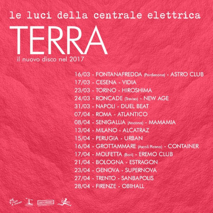 Le Luci della Centrale Elettrica - Terra, il nuovo album e il nuovo tour da marzo 2017