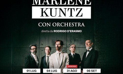 Marlene Kuntz con Orchestra diretta da Rodrigo D'Erasmo_dopo il successo delle prime date si aggiunge un appuntamento a Perugia (31.08)