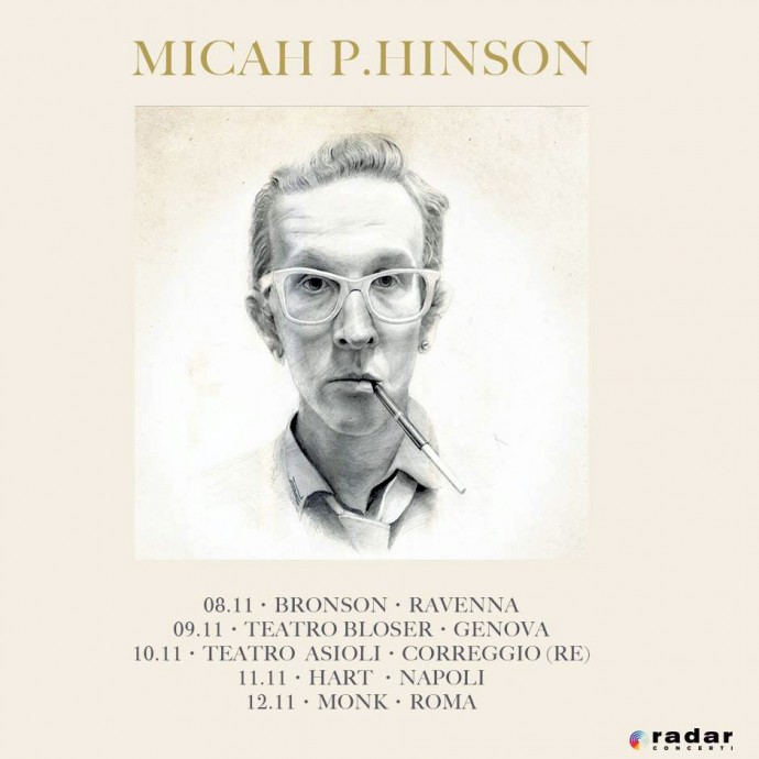 Micah P. Hinson: nuovo album e tour a novembre! Video/Ascolto di 