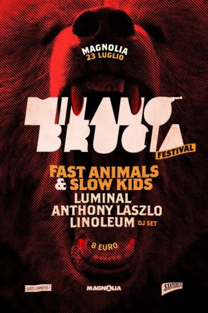 MILANO BRUCIA FESTIVAL - UNA SERATA DI FUOCO CON FASK, LUMINAL, ANTHONY LASZLO - Giovedi 23 luglio @ Circolo Magnolia