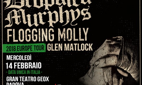 Dropkick Murphys e Flogging Molly assieme a Glen Matlock: meno di due mesi al grande ritorno!