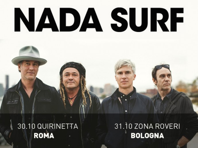 Nada Surf tornano in Italia: due date ad ottobre. Il 31 ottobre alla Zona Roveri di Bologna