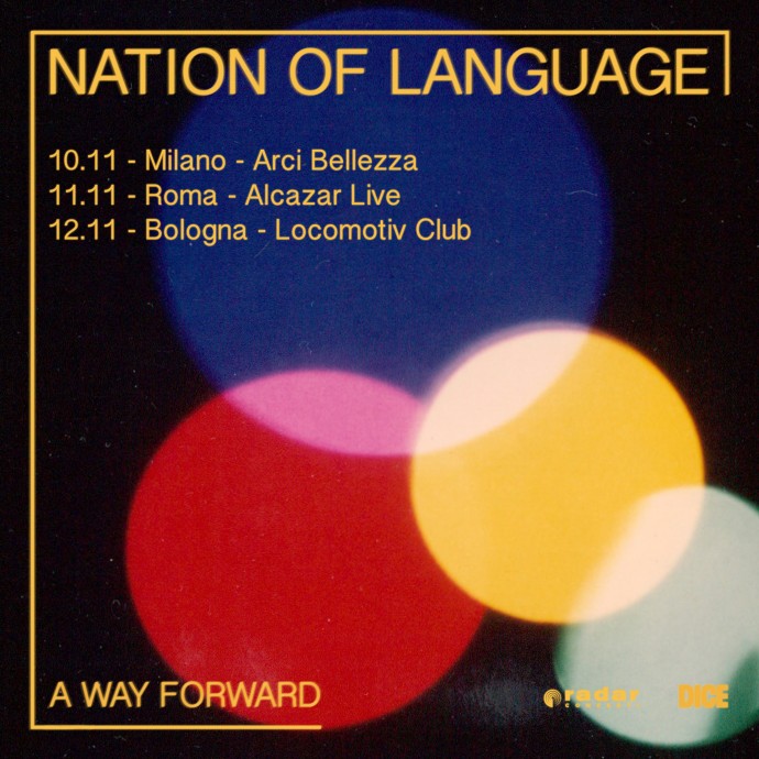 Nation of Language arrivano in Italia a novembre a Milano, Roma e Bologna