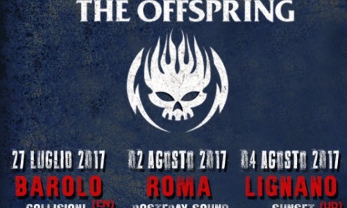 The Offspring: questa sera la prima data del tour italiano a Collisioni Festival di Barolo (Cn)