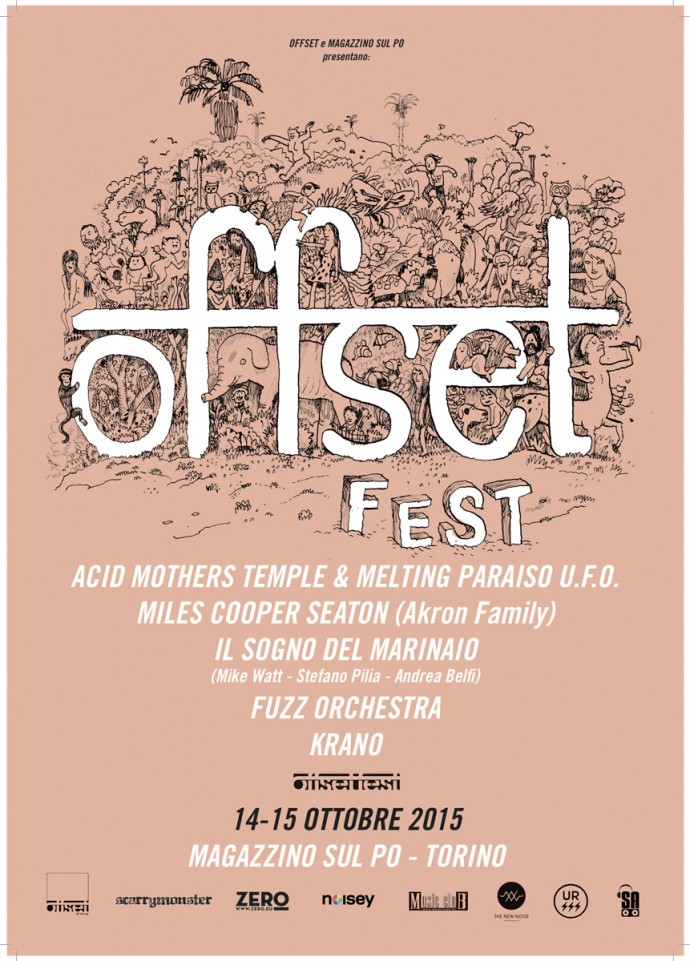 Si avvicina ... Offsetfest: Il Sogno del Marinaio, Acid Mothers Temple - 14 e 15 ottobre al Magazzino sul Po - Torino