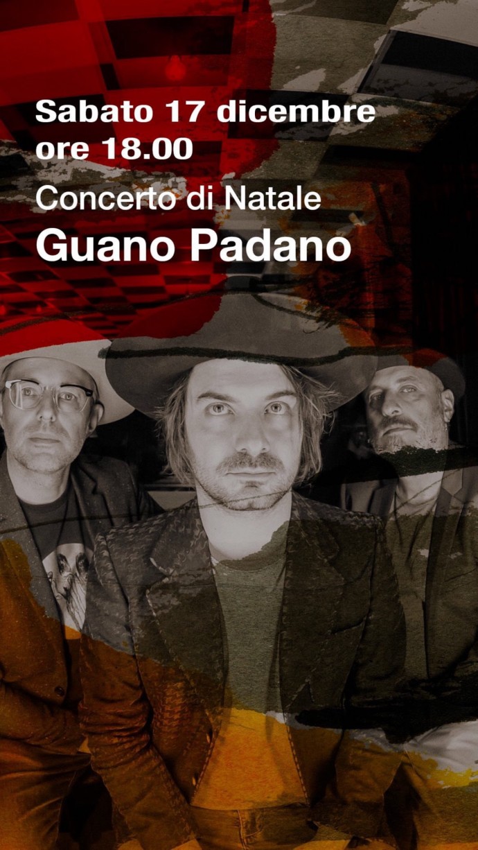 Guano Padano in concerto il 17 dicembre all'ADI Design Museumore - Milano
