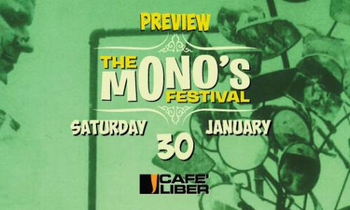 Preview The Mono's Festival al Cafè Liber di Torino, sabato 30 gennaio: con Andy California dagli USA e No One Man Band dalla Francia.