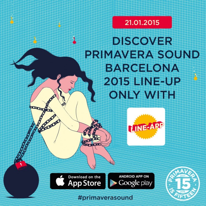 Primavera Sound 2015: “LINE-APP”, l'app per dispositivo mobile che rivelerà il cartellone completo del Primavera Sound