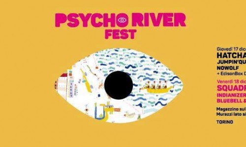 PSYCHO RIVER FEST: HATCHAM SOCIAL - SQUADRA OMEGA - INDIANIZER - JUMPIN' QUAILS - Magazzino sul Po Torino - Video dei Hatcham Social - 'Find A Way To Let In Your Sins (Hit A Red Cut A Right)'