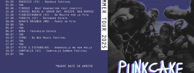 Punkcake: al via il tour estivo - annunciate numerose date in tutta Italia