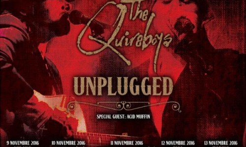 The Quireboys, Unplugged tour: ci siamo! Il 13 novembre a Torino, Blah Blah Club