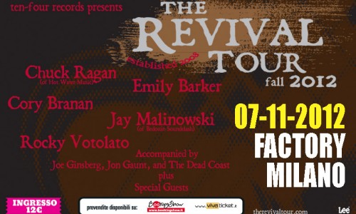 THE REVIVAL TOUR: un'unica data in compagnia dei migliori songwriter in circolazione  