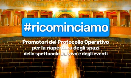 #ricominciamo / Sostegni e Ristori settore Spettacolo ed Eventi