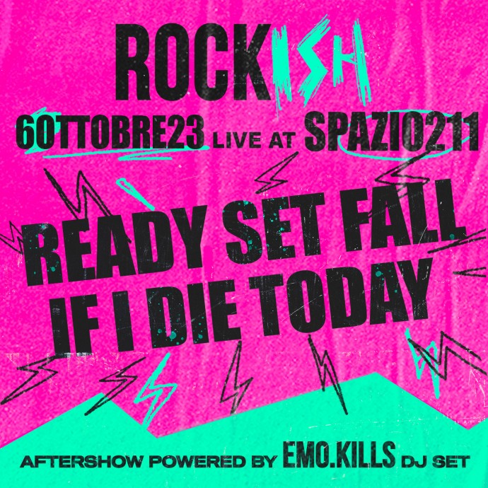 Spazio211, Torino: venerdì 06 ottobre torna la  Rockish Night.