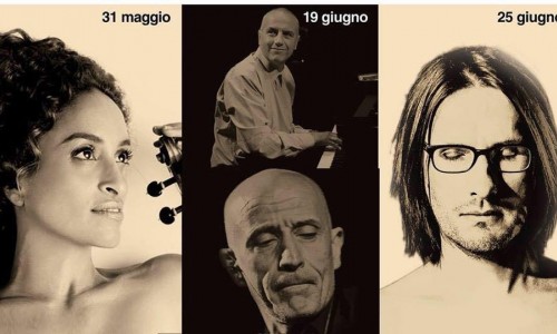 Rumors Festival, Verona, Teatro Romano: 3 appuntamenti per il festival dedicato alle avanguardie culturali: 31 maggio, Noa&Band - 19 giugno, Peppe Servillo & Danilo Rea - 25 giugno, Steven Wilson