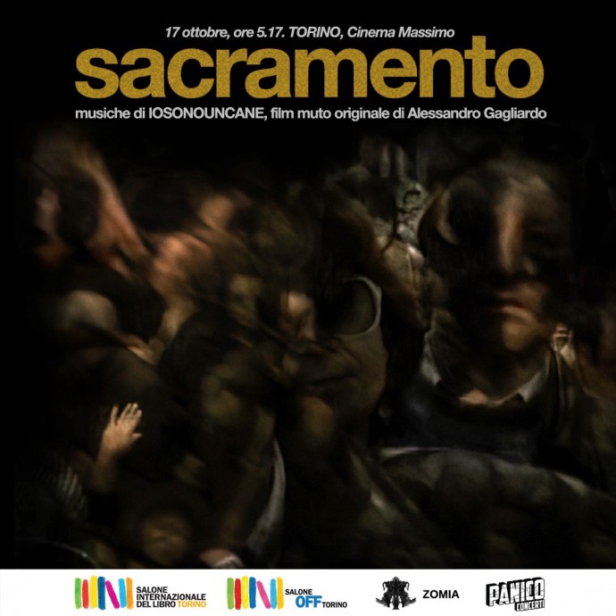 Sacramento - Il film muto originale di Alessandro Gagliardo musicato dal vivo da Iosonouncane per il Salone Internazionale del Libro.