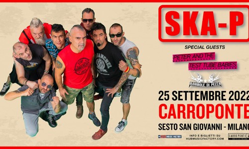 Ska-P: live al Carroponte il 25 settembre!