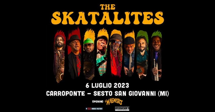 The Skatalites: giovedi', 06 luglio 2023, live a Milano