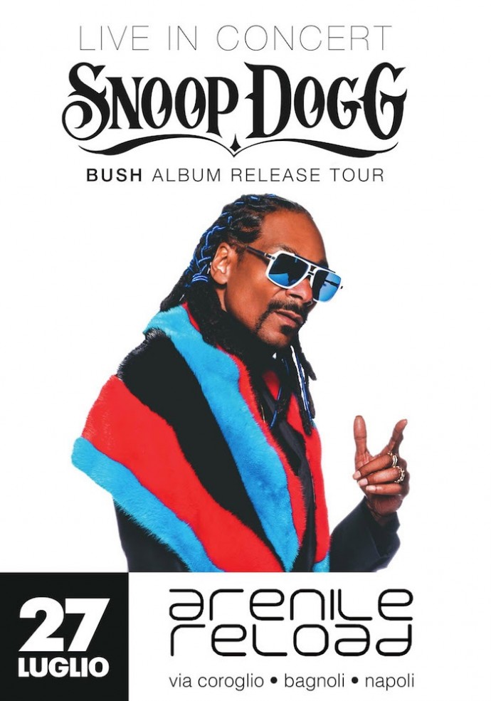 Snoop Dogg, annunciato il cast completo che aprirà l'esclusivo Live previsto a Napoli il 27 luglio. Bel video di So Many Pros