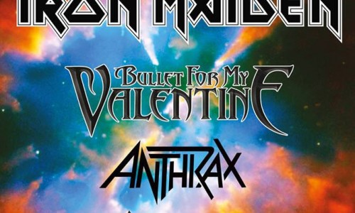 SONISPHERE POSTEPAY ROCK IN ROMA 2016: Anthrax, un grande special guest!  IRON MAIDEN saranno in tour in Italia per tre date a luglio